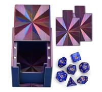 ATOMUS Giochi e giocattoli > Giocattoli da collezione > Espositori e raccoglitori > Album e custodie per giochi di carte collezionabili > Scatole per figurine (Purple)