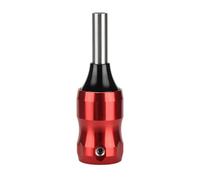 ATOMUS Impugnatura per tatuaggi, impugnatura corta in alluminio da 24 mm per aghi standard, chiusura a vite da 2 mm, antiscivolo, leggera, attrezzatura per tatuaggi per artisti