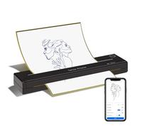 ATOMUS Mini Portable Thermal Printer Tattoo Transfer Machine Power Storage Machine for Thermal paper and Tattoo Transfer Paper MP-8018