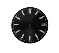 ATOMUSERLY 1 pz 28,5 mm Argento Marcatori Quadrante Orologio Adatto for NH35 Movimento Meccanico Automatico Finestre Data Mod Accessori Colorati(3)