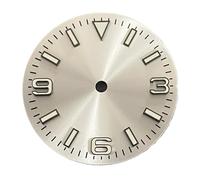 ATOMUSERLY 1 pz 28.5mm Nessun Logo Quadrante Solare Decorazione Del Chiodo Verde Lancette Luminose Orologio for NH35/NH36/4R/7S Movimento di Riparazione(Purple)