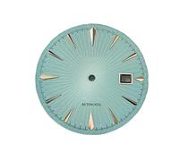 ATOMUSERLY 1 pz 35mm quadrante orologio opaco adatto for movimento automatico NH35 finestra data mod accessori parti(6)