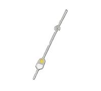 ATOMUSERLY 1 pz 62MAS NH35 Lancette dei secondi 13MM C3 Verde Luminoso Accessori for orologi subacquei Adatto for movimento NH34 NH36 4R 7S(Black Blue B)