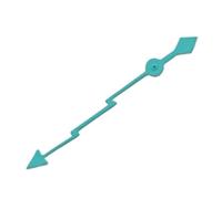 ATOMUSERLY 1 pz NH35 13 mm argento oro nero rosso verde lancette fulmini secondi orologi aghi adatti 4R35 NH36 4R36 movimento parti di ricambio(6)