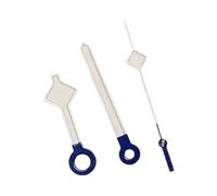 ATOMUSERLY 1 set di lancette for orologi semplici e luminose verdi da 9,5 mm*13, mm, accessori for movimento NH35/NH36/4R/7S(Green)