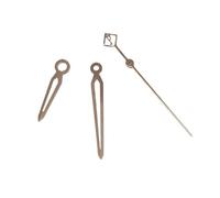 ATOMUSERLY 1 set di lancette for orologio in argento rosa e oro, verdi luminose, adatte al movimento NH35 NH36(Black)