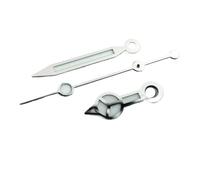 ATOMUSERLY 1 set di lancette for orologio NH35 NH36 verde, lancetta dei secondi luminosa, accessori, puntatore argento