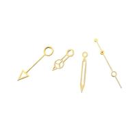ATOMUSERLY 1 set di parti for orologi in oro giallo/oro rosa GMT for movimento automatico NH34A NH35 da uomo con lancette luminose verdi