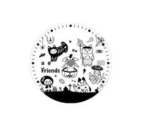 ATOMUSERLY 1pc 28,5 mm quadrante dell'orologio con stampa a colori del adatto for parti di movimento NH35/36(NO. 2)