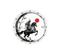 ATOMUSERLY 1pc 28,5 mm quadrante dell'orologio con stampa a colori del adatto for parti di movimento NH35/36(NO. 1)