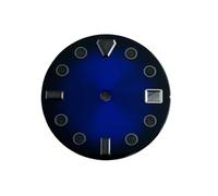 ATOMUSERLY 1pc 28,5 mm quadrante NH35 sfumato giallo viola verde sunburst for movimento automatico(YWZ-N-67)