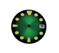 ATOMUSERLY 1pc 28,5 mm quadrante NH35 sfumato giallo viola verde sunburst for movimento automatico(YWZ-N-28)