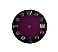 ATOMUSERLY 1pc 28,5 mm quadrante NH35 sfumato giallo viola verde sunburst for movimento automatico(YWZ-N-69)