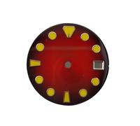 ATOMUSERLY 1pc 28,5 mm quadrante NH35 sfumato giallo viola verde sunburst for movimento automatico(YWZ-N-27)