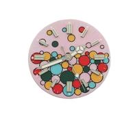 ATOMUSERLY 1pc 28.5MM Blu Luminoso Quadrante Dell'orologio Lancette for NH35 NH36 4R 7S Accessori for Il Movimento 8215(8215 Blue)