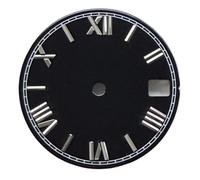 ATOMUSERLY 1pc 28.5mm quadrante dell'orologio adatto for parti di accessori for movimento automatico NH35/36/4R/7S(Pink)