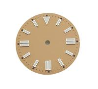 ATOMUSERLY 1pc 28.5mm quadrante dell'orologio doppia bilancia for unghie facce colorate di caramelle nessuna data accessorio universale for movimento NH35/ 8215(Green)