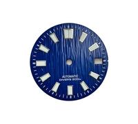 ATOMUSERLY 1pc 28.5mm S Logo quadrante corteccia adatto for movimento NH35/NH36/4R/7S accessori for orologi luminosi verdi(W-D-25-3)