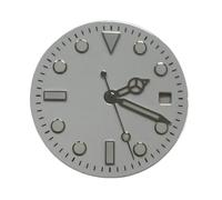 ATOMUSERLY 1pc 29MM quadrante dell'orologio luminoso con lancette for Miyota 8215 821A/ DG2813 DG3804 movimento puntatori facciali(White Blue Luminous)