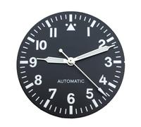 ATOMUSERLY 1pc 29mm quadrante e lancette dell'orologio stile pilota nero blu verde bianco C3 luminoso adatto for movimento NH35 NH36 ETA2824 PT5000(Black Dial 1,For NH35 NH36)