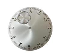ATOMUSERLY 1pc 37mm lancette del quadrante dell'orologio for ETA6497 3600 movimento 9 in punto viso blu/argento/oro rosa puntatore argento(05 Watch Dial Hands)