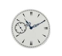 ATOMUSERLY 1pc 38.8mm quadrante dell'orologio e lancette smaltate facce bianche senza accessori luminosi for movimento ETA 6497 ST3600