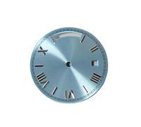 ATOMUSERLY 1pc for quadrante argento 8285 indice blu/nero blu/verde/azzurro dell'orologio non luminoso 30,8 mm for il movimento(Black)