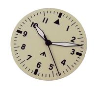 ATOMUSERLY 1pc Luminoso 29mm/33.5mm Vintage White Diver Pilot Orologio Quadrante Viso for NH35 NH36 NH37 NH38 NH39 ETA PT Mano(Dial A hand B,29 MM for nh35 nh36)