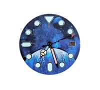 ATOMUSERLY 1pc quadrante 28.5mm lancette dell'orologio verde luminoso con puntatore for NH35 NH36 movimento calendario singolo viso(A2)