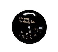 ATOMUSERLY 1pc quadrante 31mm Who Cares Orologio da uomo nero for accessori movimento Miyota 8285(11)