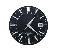 ATOMUSERLY 1pc quadrante 35 31mm GMT Sunray calendario viso adatto for accessori movimento NH35 NH34(3)