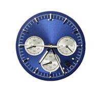 ATOMUSERLY 1pc quadrante cronografo 32,5 mm orologio luminoso verde e lancette adatte for accessori di movimento Vk63(5)