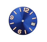 ATOMUSERLY 1pc quadrante dell'orologio 28.5mm digitale Sunburst/facce smerigliate parti luminose verdi for movimento NH35/ NH36/ 4R/ 7S(C)