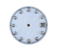 ATOMUSERLY 1pc quadrante orologio con diamanti perla conchiglia 28,5 mm da uomo adatto for strumenti di riparazione del movimento NH35 NH36(1-Dial)