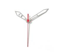 ATOMUSERLY 1set 9.5 * 14 * 15mm Spada Cava Lancette Dell'orologio C3 Verde Lume Adatto for NH35/36/4R/7S Movimento Quadrante Argento Mod Parti di Accessori(Black)