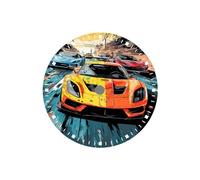 ATOMUSERLY La serie stampata a colori creativa for auto sportive con quadrante da 1pc 28,5mm è adatta for gli accessori for orologi polso movimento NH35/36(Dial - 7)