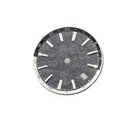 ATOMUSERLY Quadrante 1pc 32mm for orologio GS NH34 con anello ombra interno lunetta Accessori luminosi blu ghiaccio for cassa da 44mm(Pink,GS logo)