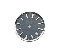 ATOMUSERLY Quadrante 1pc 32mm for orologio GS NH34 con anello ombra interno lunetta Accessori luminosi blu ghiaccio for cassa da 44mm(Gold,No logo)