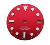 ATOMUSERLY Quadrante delle parti dell'orologio sterile rosso luminoso da 1pc 28,5 mm adatto for il movimento automatico NH35