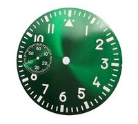 ATOMUSERLY Quadrante dell'orologio 1pc 37mm nero blu verde bianco luminoso adatto for movimento ETA 6497 ST3600(R2 Blue)