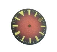 ATOMUSERLY Quadrante dell'orologio blu verde rosso da 1pc 28,5 mm luminoso adatto for accessori di movimento NH35(Black and blue)