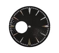ATOMUSERLY Quadrante dell'orologio da 1 pezzo 35 mm, cocktail party personalizzato con una varietà di colori adatti al movimento NH38 uomo(Blue)