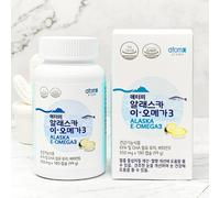 Atomy Health [Alaska E-Omega 3] 180 softgels EPA & DHA & Vitamina E K-Health
