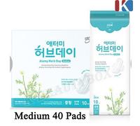 ATOMY Herb Day tovaglioli sanitari 280 mm medi 40 pastiglie assorbenti sanita...