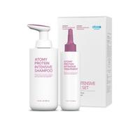 ATOMY Protein Intensive Shampoo 400ml + Trattamento 200ml Set Cura Capelli Da...