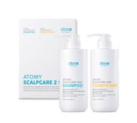 ATOMY Scalpcare Shampoo 500ml + Balsamo 500ml Set Anti Caduta Capelli Cuoio C...