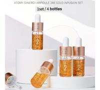 ATOMY Synergy Ampoule 24K Gold Infusion 10g x 4EA Set Korean Cosmetics