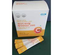 ATOMY Vital Mega Vitamin 2000 3g x 90 Sticks Vitamina C in polvere Mangia fac...
