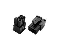 ATooi 50 PZ/1 Lotto 5557 4.2mm Posteriore 6 P 6 Maschio for Scheda Grafica del Computer Connettore di Alimentazione Custodia in Plastica Borsette