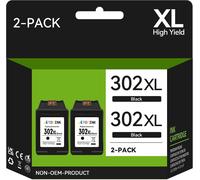 ATOPINK Cartucce 302XL Nero Compatibile Con Cartuccia HP 302 Nero, 302 XL Compat